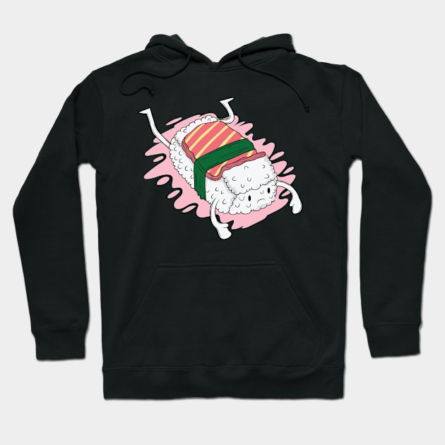 Sushi rice with salmon Hoodie by dieEinsteiger